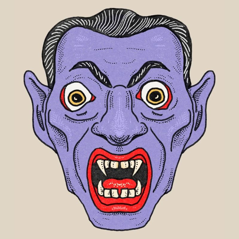 Vampire Devil Face