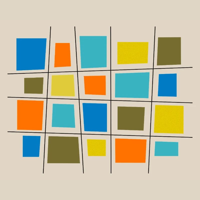 Farbiges Patchwork von Cean