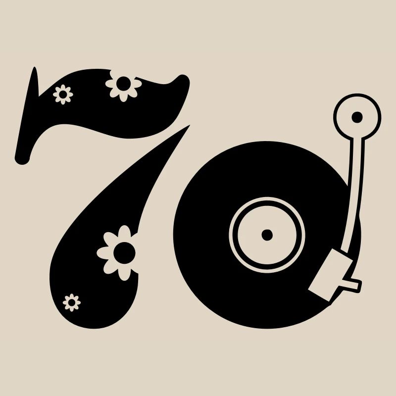 70er Siebzig Seventees