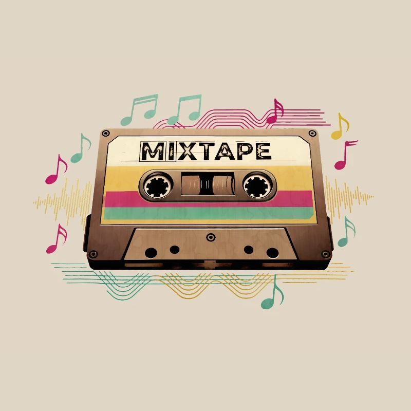 Mixtape rétro NeonNotes