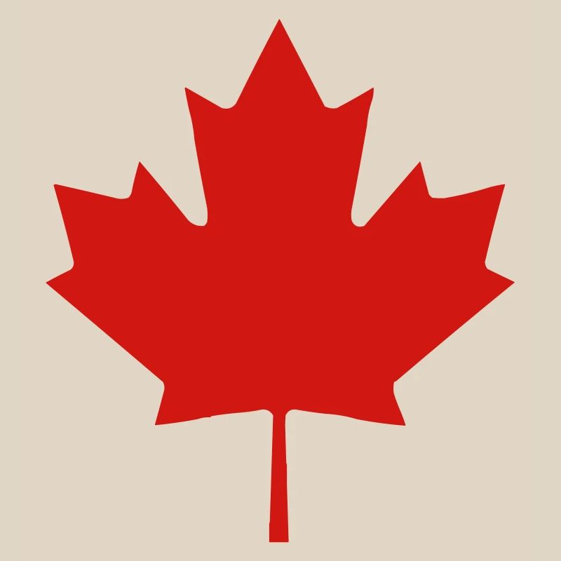 Maple Leaf Silhouettes Emblem
