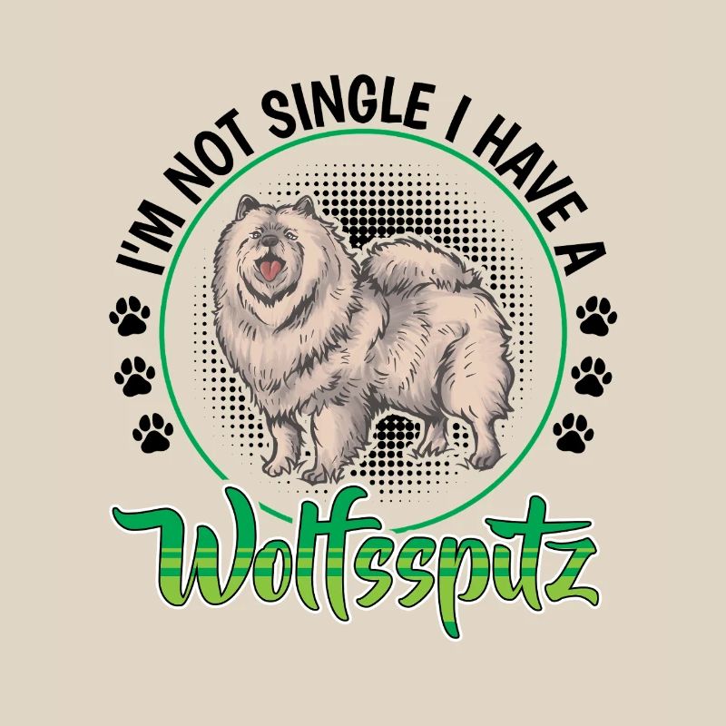 Wolfspitz not single German Wolfspitz