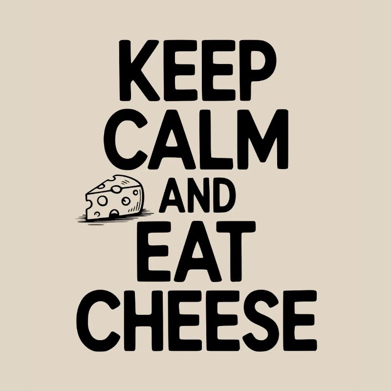 Keep Calm and Eat Cheese