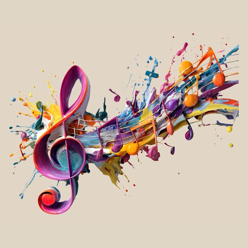 Notes colorées avec clé