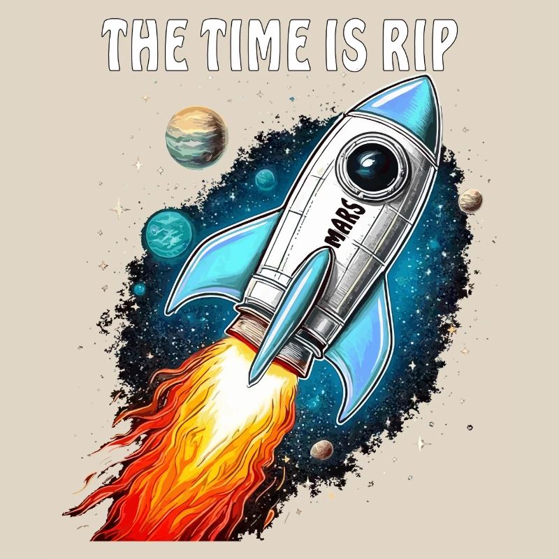 FUSÉE MARS LE TEMPS EST DÉCHIRÉ