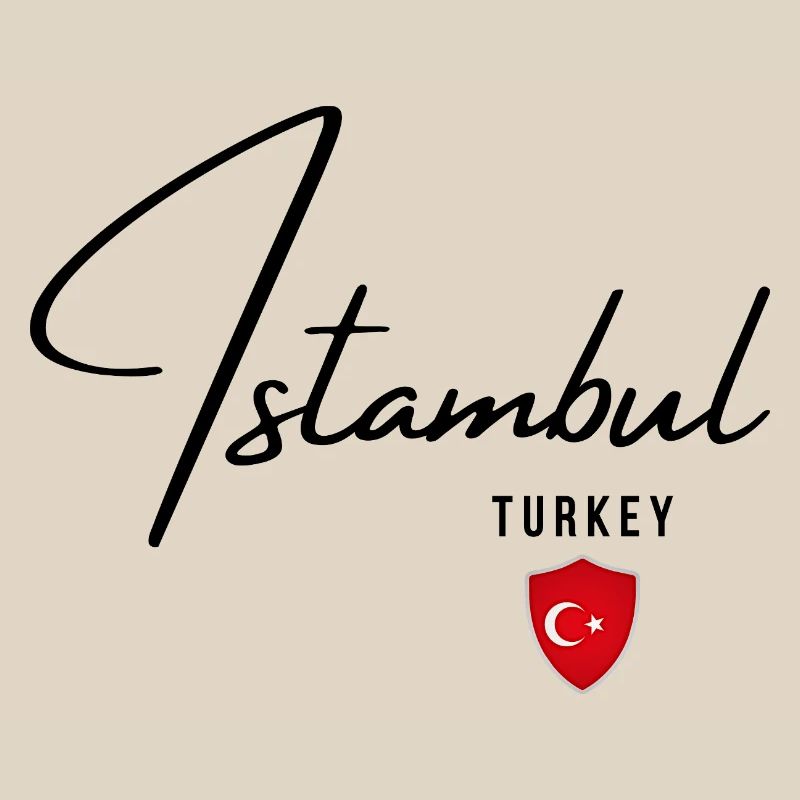 Elegant design Istanbul, Turkish pride
