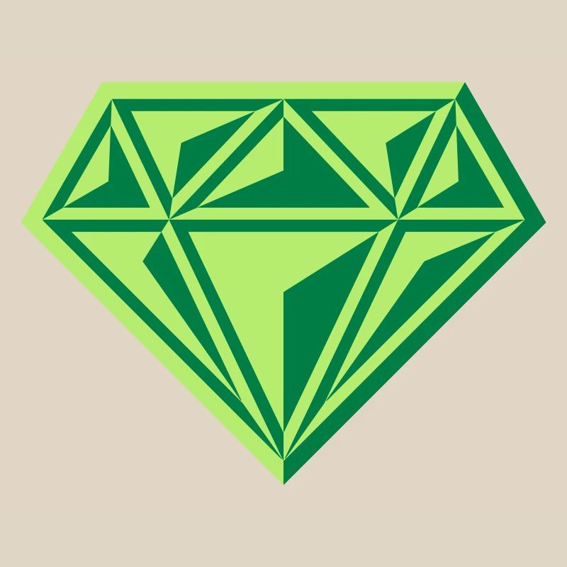Diamond (Gemstone / Brilliant / Symbol / Gre / 2C)
