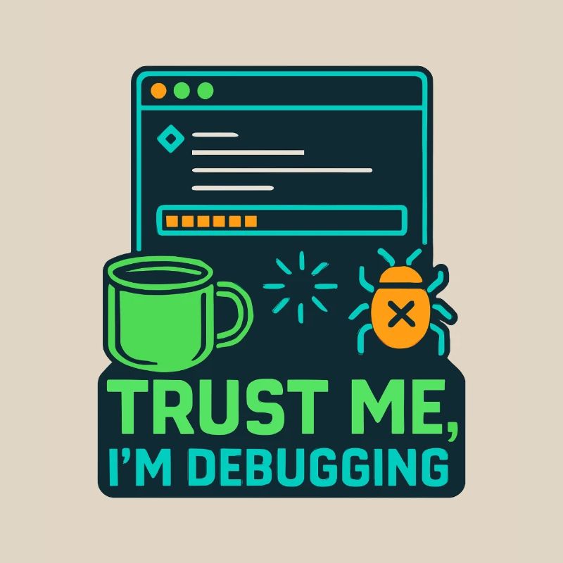 Funny IT Design – Trust me, I'm debugging