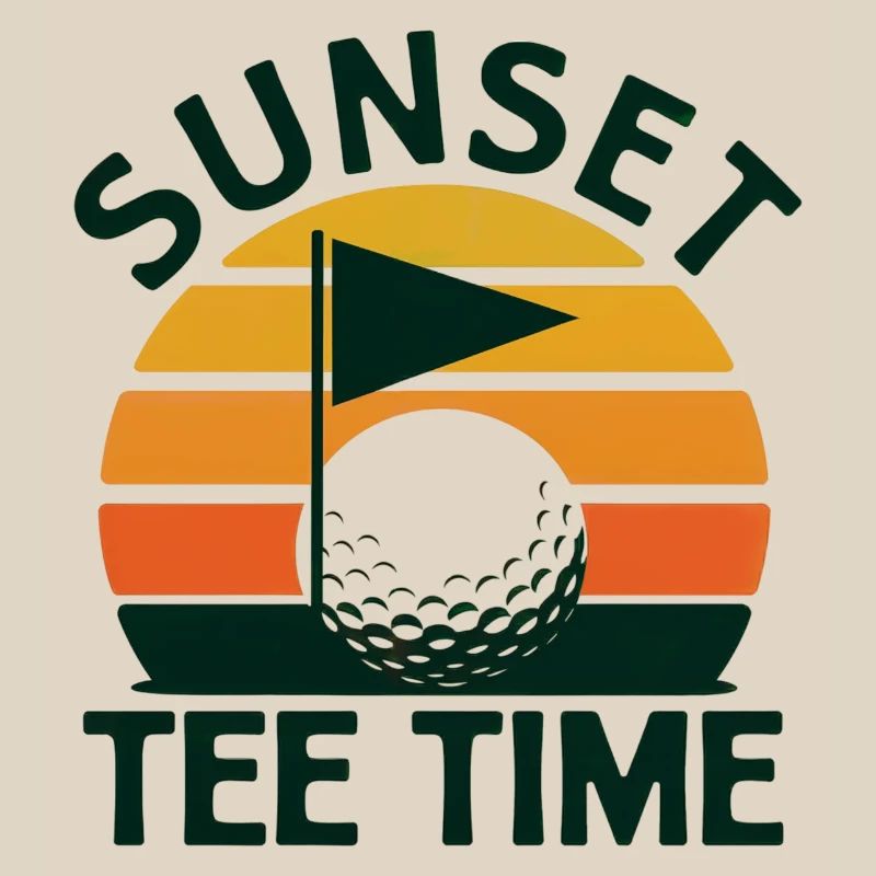 Golf Golfen Retro