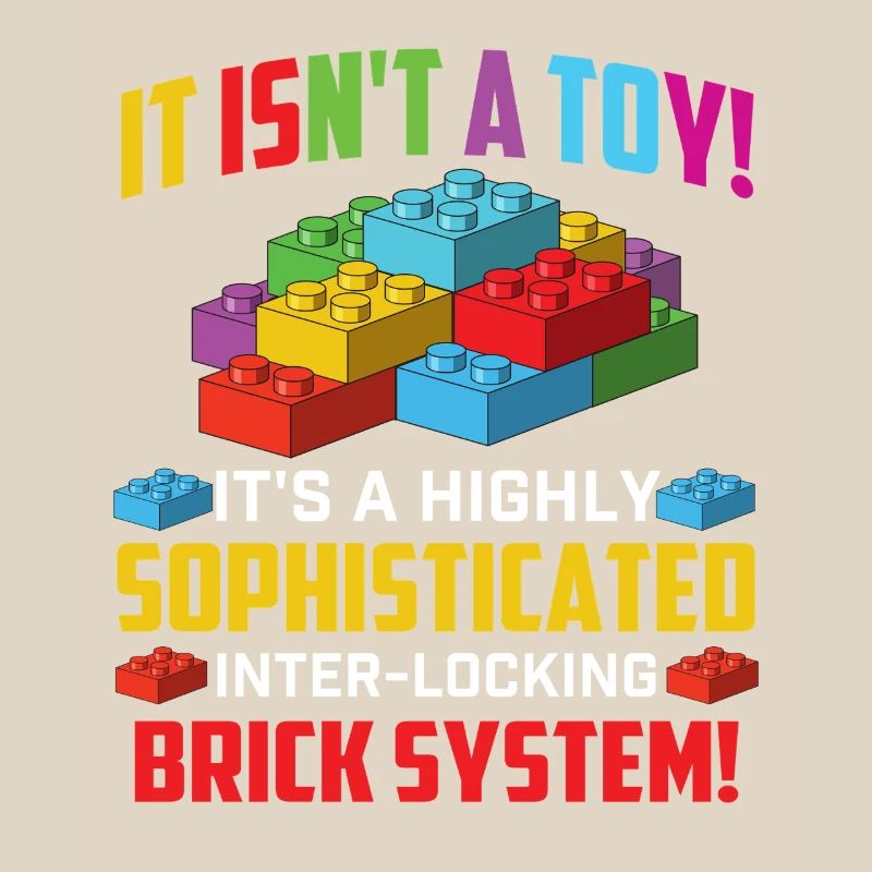 Sophisticated Interlocking Brick System Humor