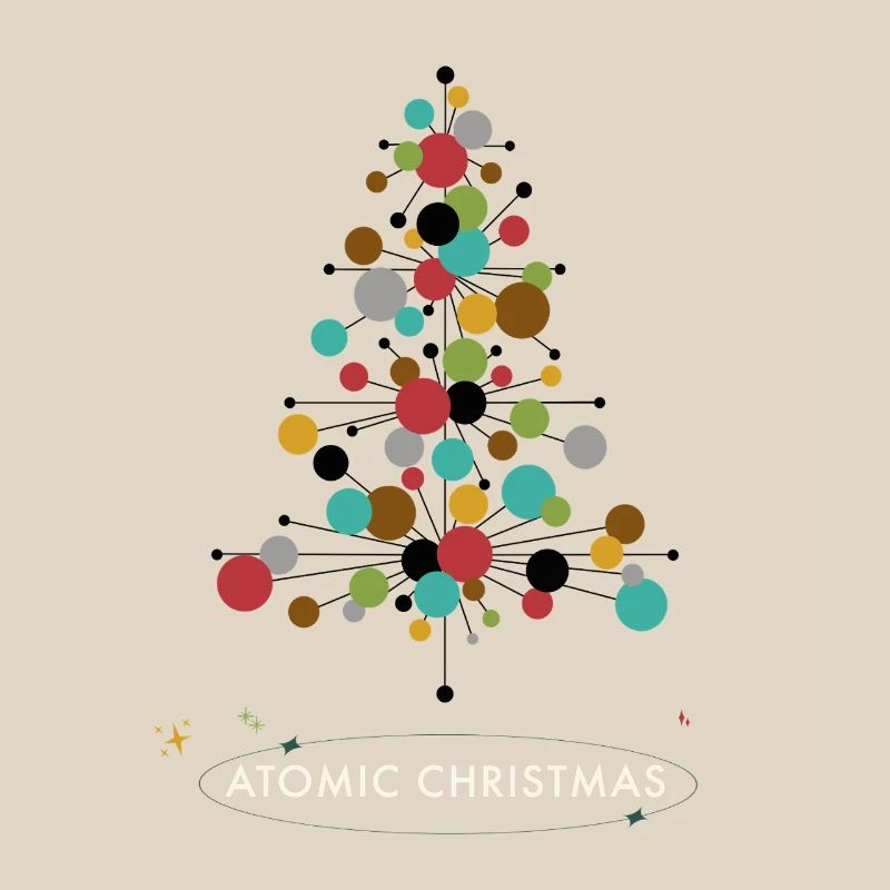 Atomic Christmas – Retro Christmas Tree Design