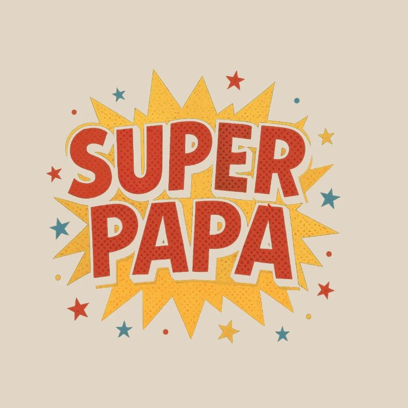 Super Dad Comic Explosion