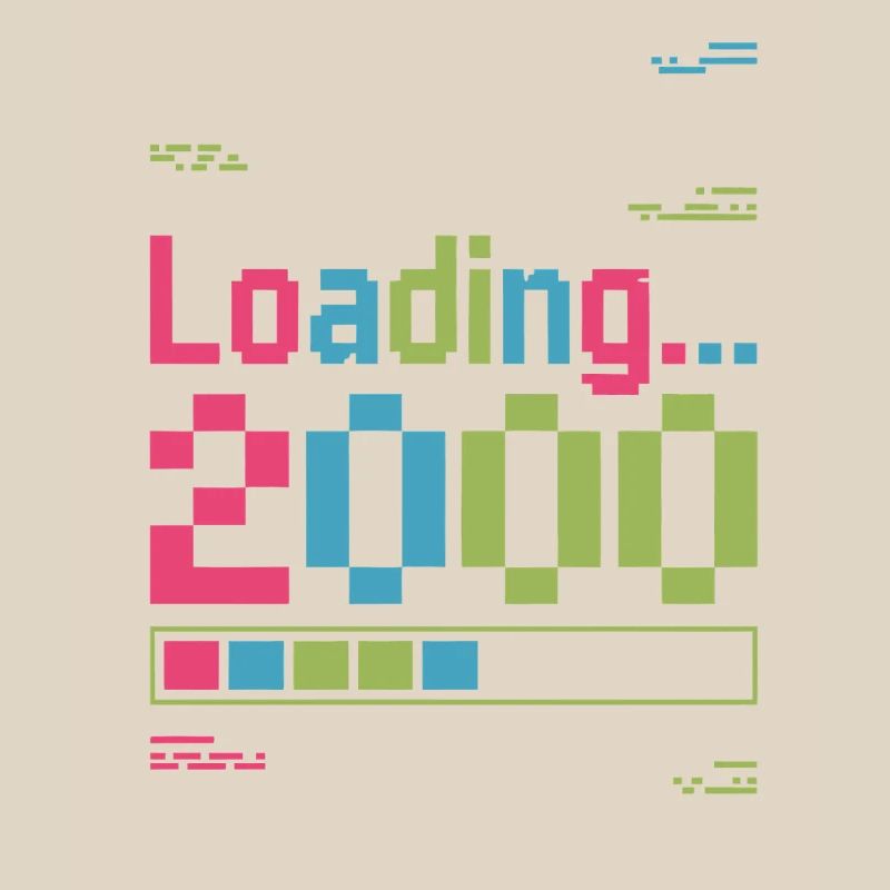 Loading 2000 Pixel Ladebildschirm
