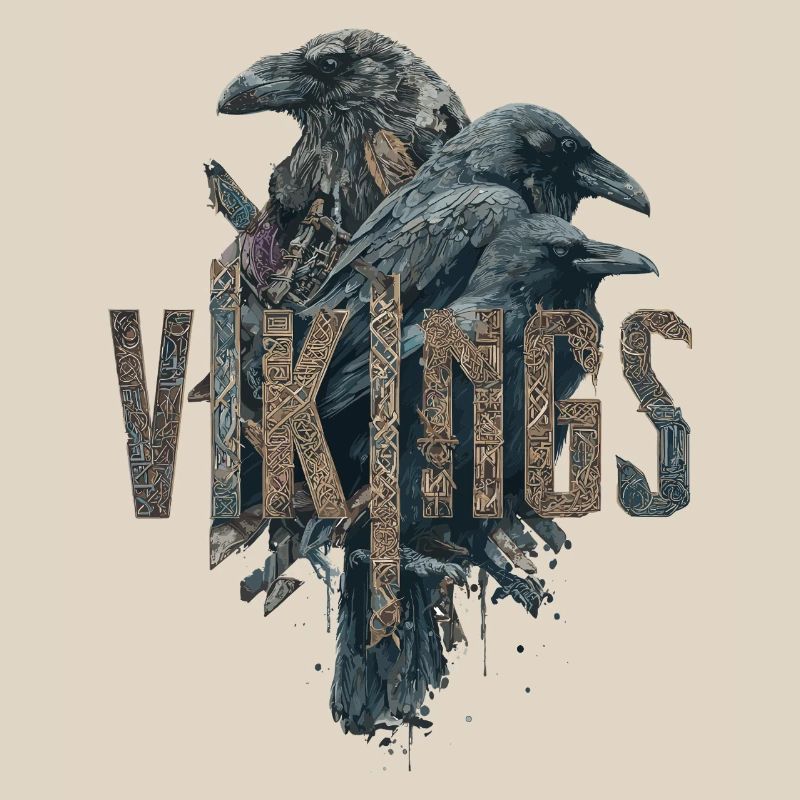 Odin-Corbeaux-Vikings-Épée-Edda