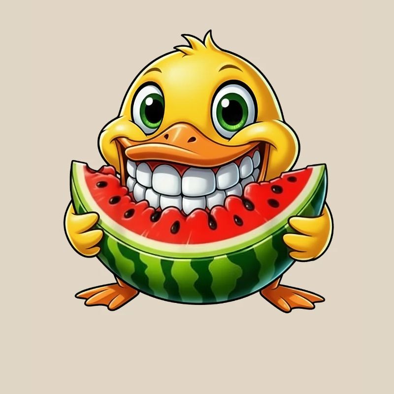 Merry Duck Pastèque Pastèque Délice d’été
