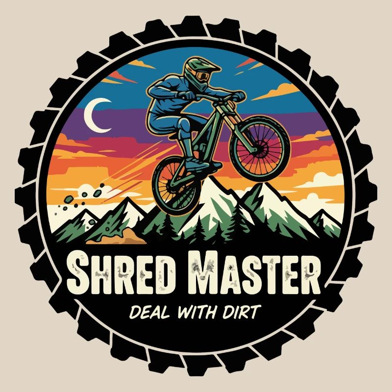 Shred Master Dirt MTB Sunset