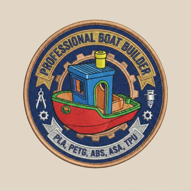 Professioneller Bootsbauer Benchy Patch