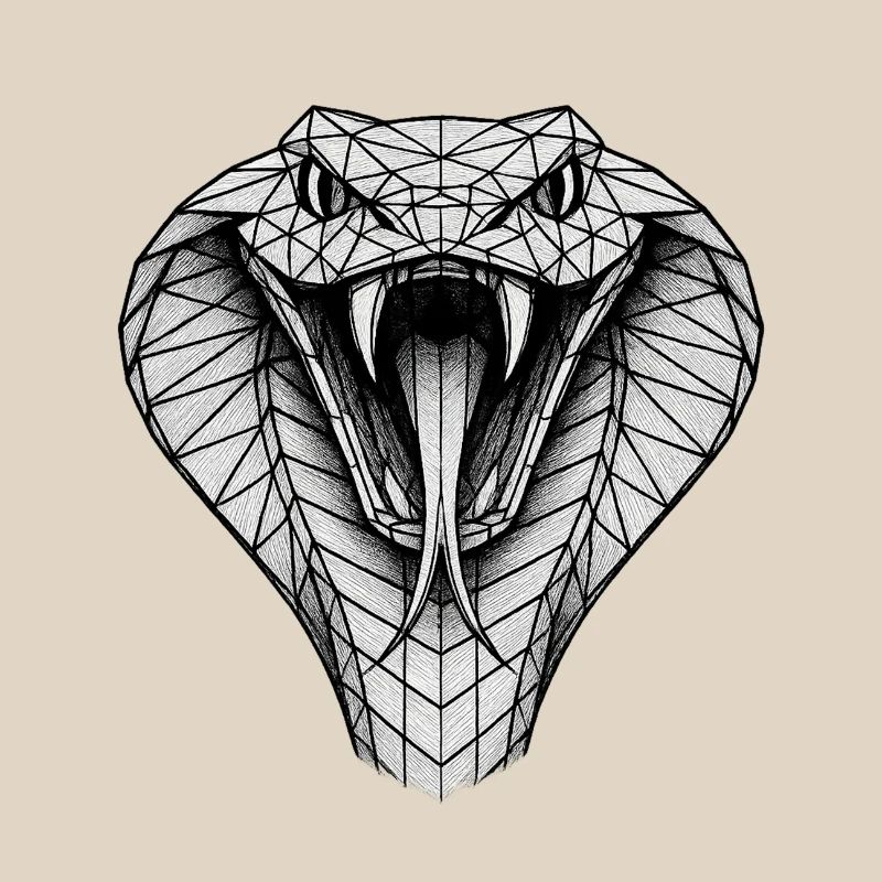 Geometric Cobra Head