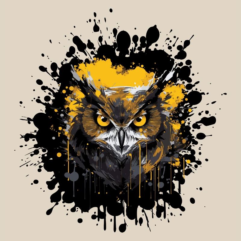 Owl Night Owl Splatter