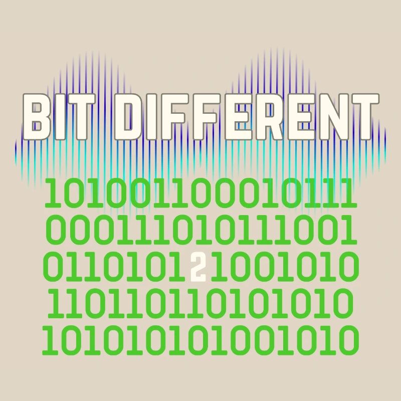 Bit Different - Nerdy Binary Error Design