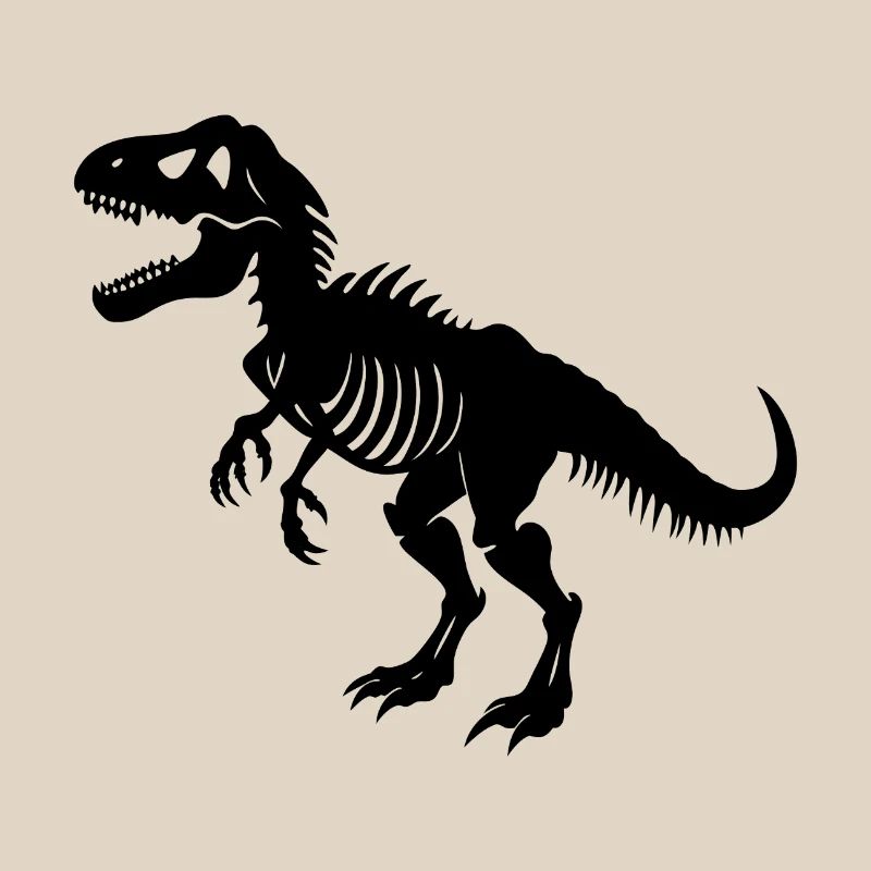 T-rex fossil