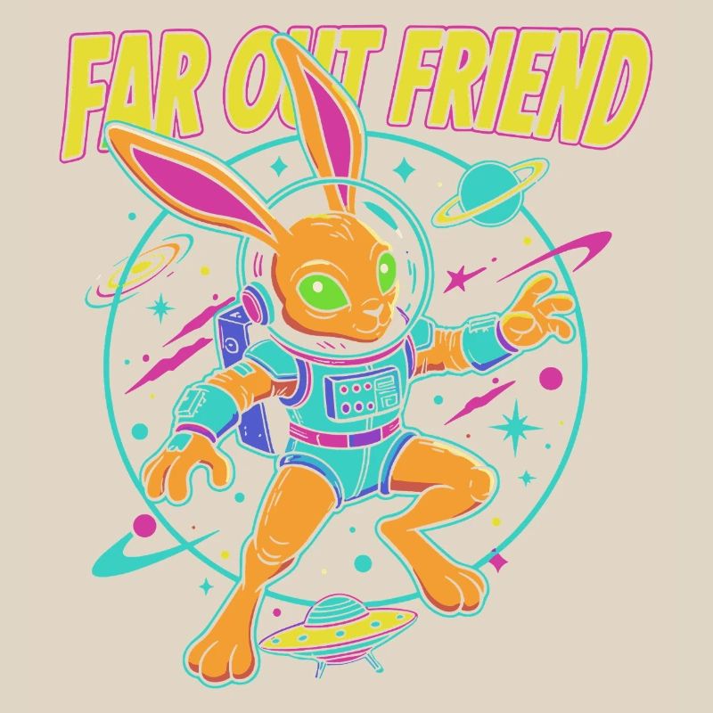 Far Out Bunny Space