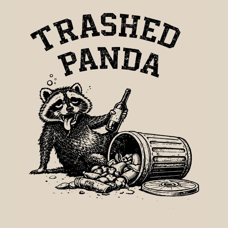 Trashed Panda