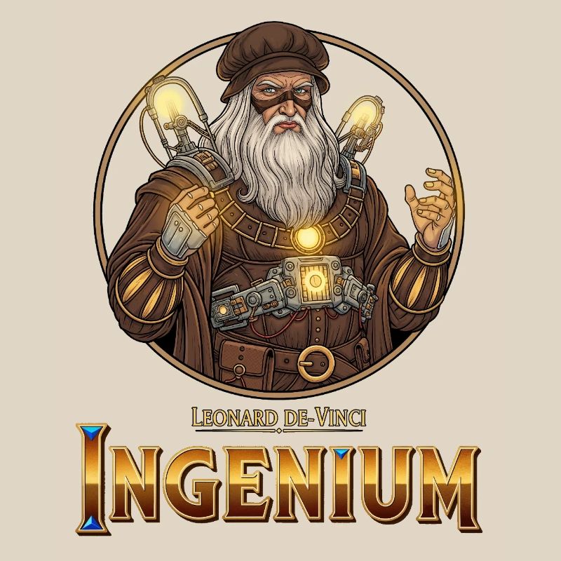Ingenium Léonardo: Sorcier Steampunk