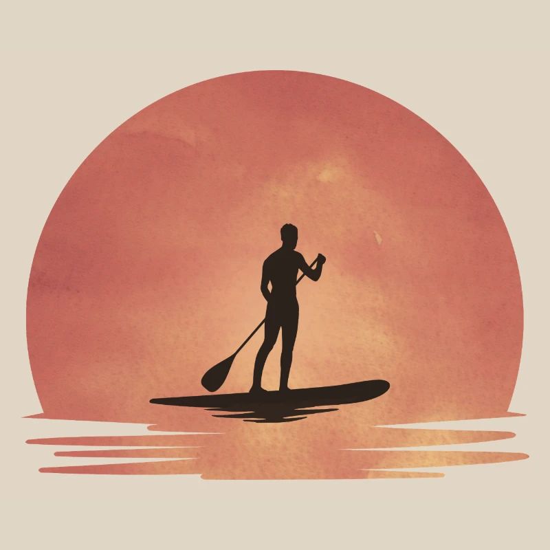 Sunset SUP – Tranquility on the water