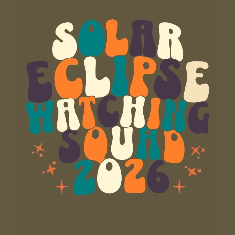 Solar Eclipse Watching Squad 2026