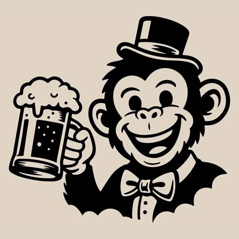 Monkey Groom Bachelor