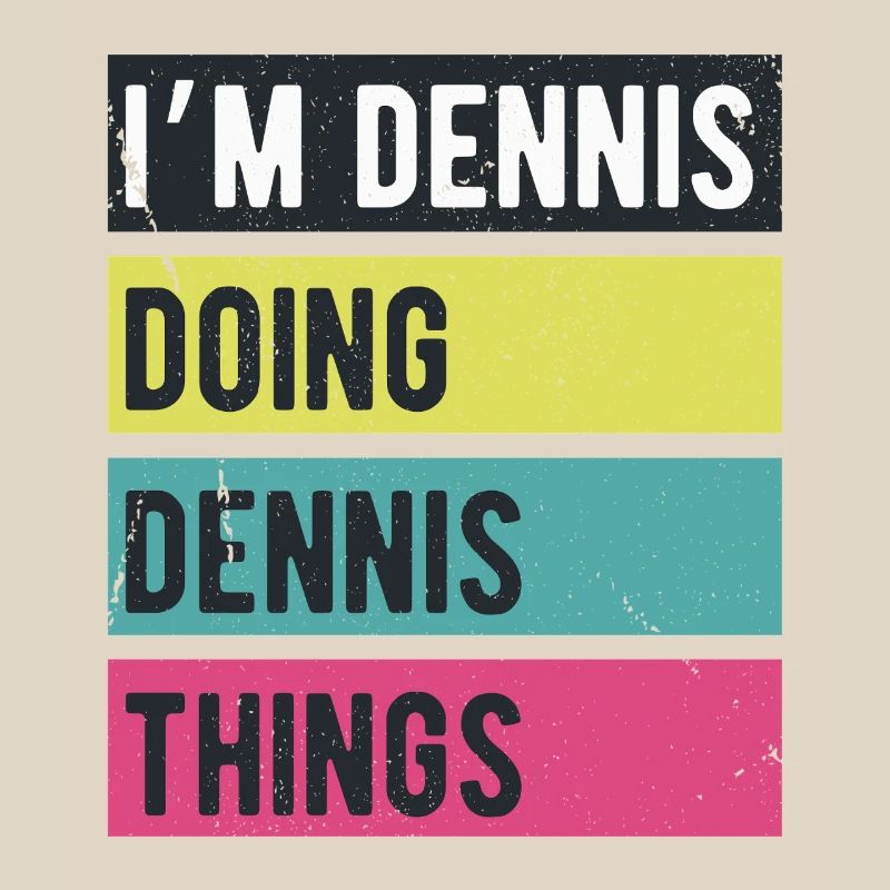Ich bin Dennis und mache Dennis Things Retro Colors