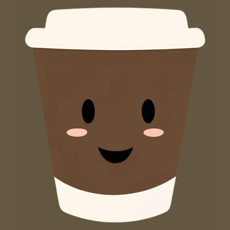 Kawaii Coffee Mug Smile