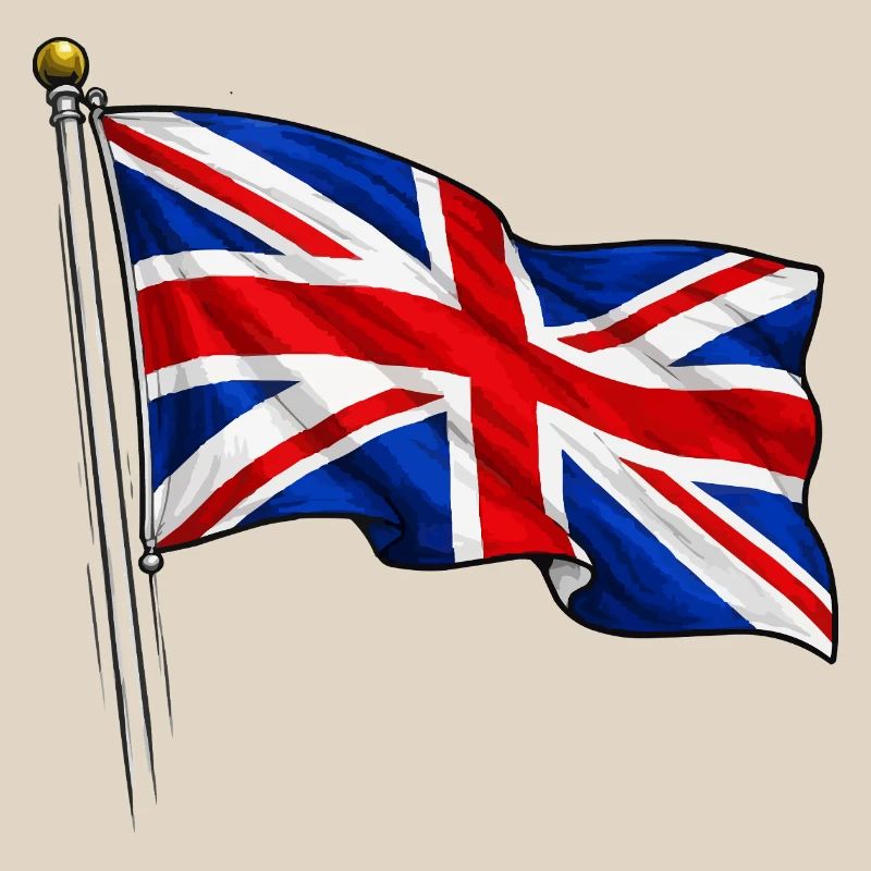 Drapeau de l’Angleterre de Grande-Bretagne