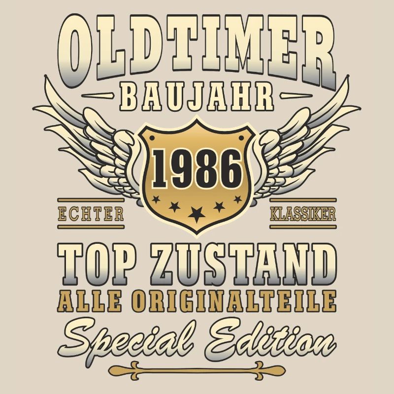 40th Birthday 2026 Classic Car 40 Years Gift