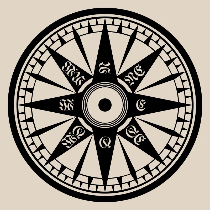 Compass – Wind Rose, Ship's Compass