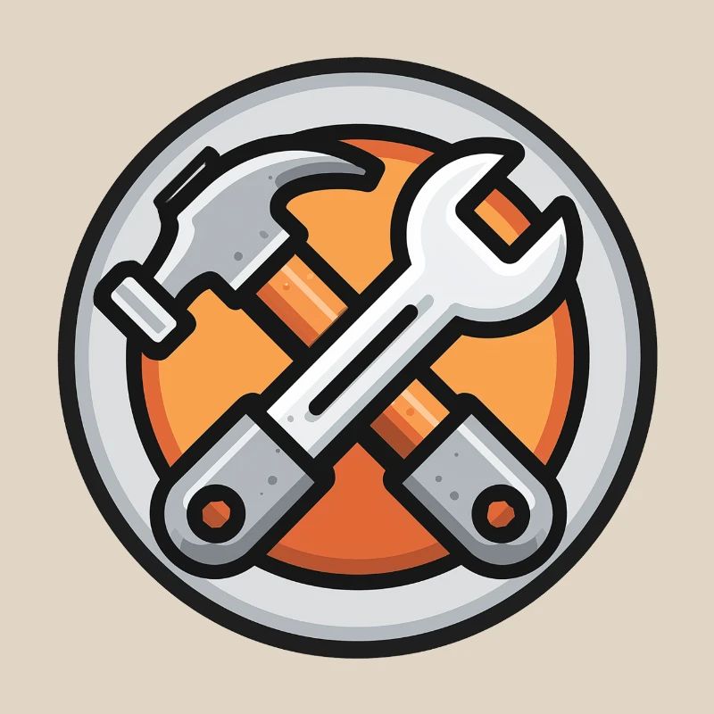Tools in hand, handyman always ready, handyman