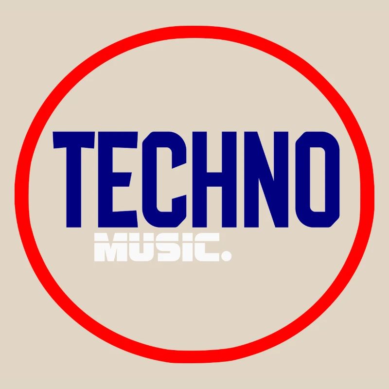 Techno Pulse Circle Logo