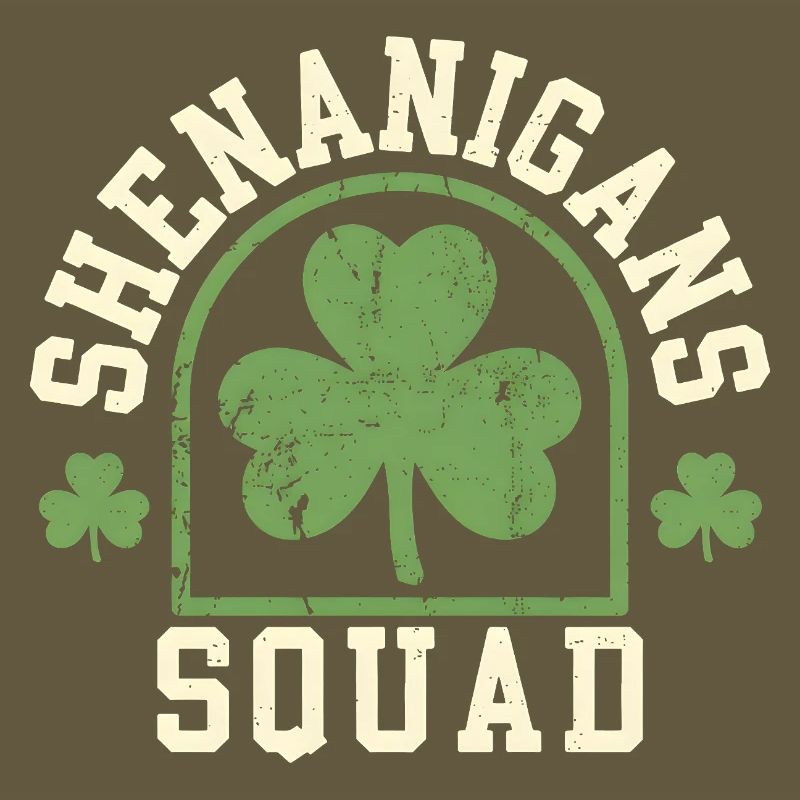 Shenanigans Squad Shamrock St Patrick's Day Fun