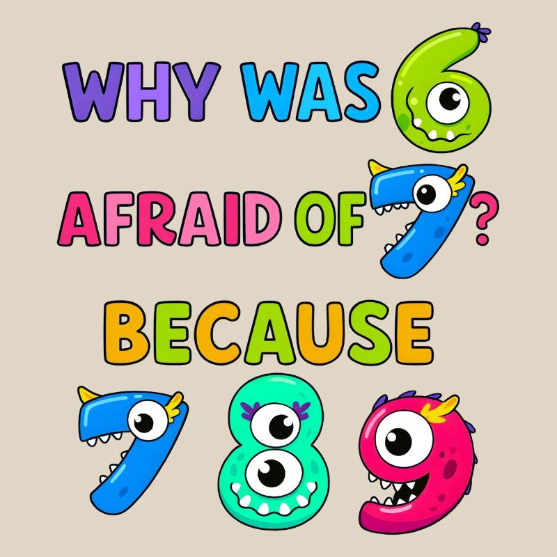 Numbers maths Why Was Dino Afraid Of