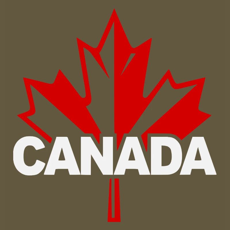 Red Maple Leaf Canada Logo