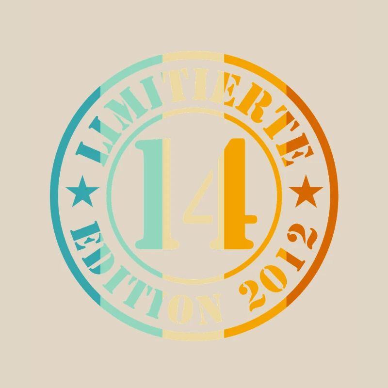 14. Geburtstag Junge Mädchen Limited Edition 14