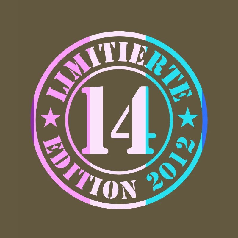 14. Geburtstag Junge Mädchen Limited Edition 14