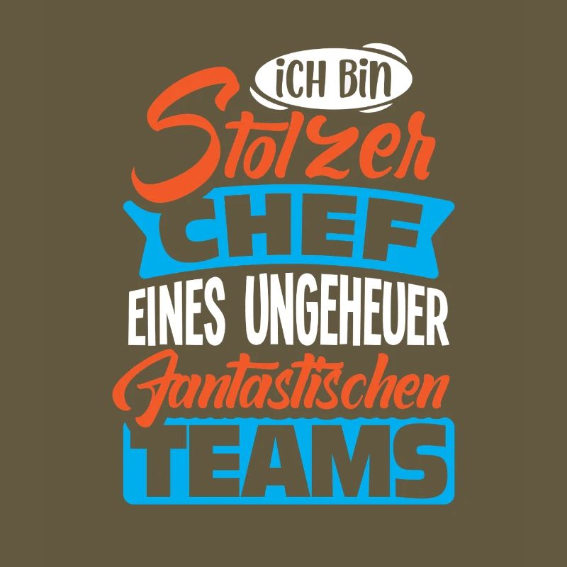 Stolzer Chef Chef Mann Abteilungsleiter Teamchef