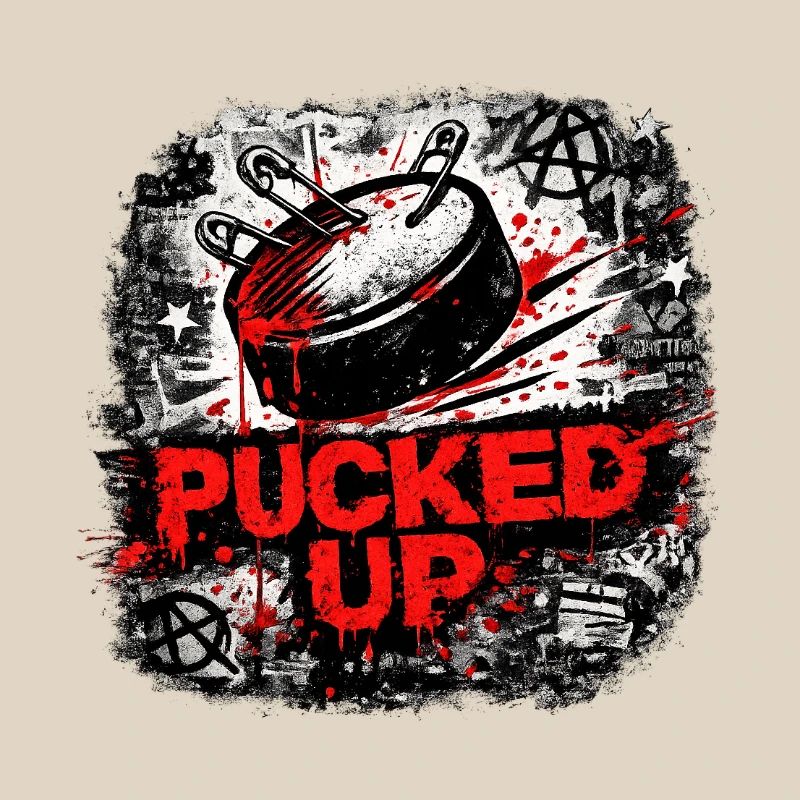 Punk graffitier déformé