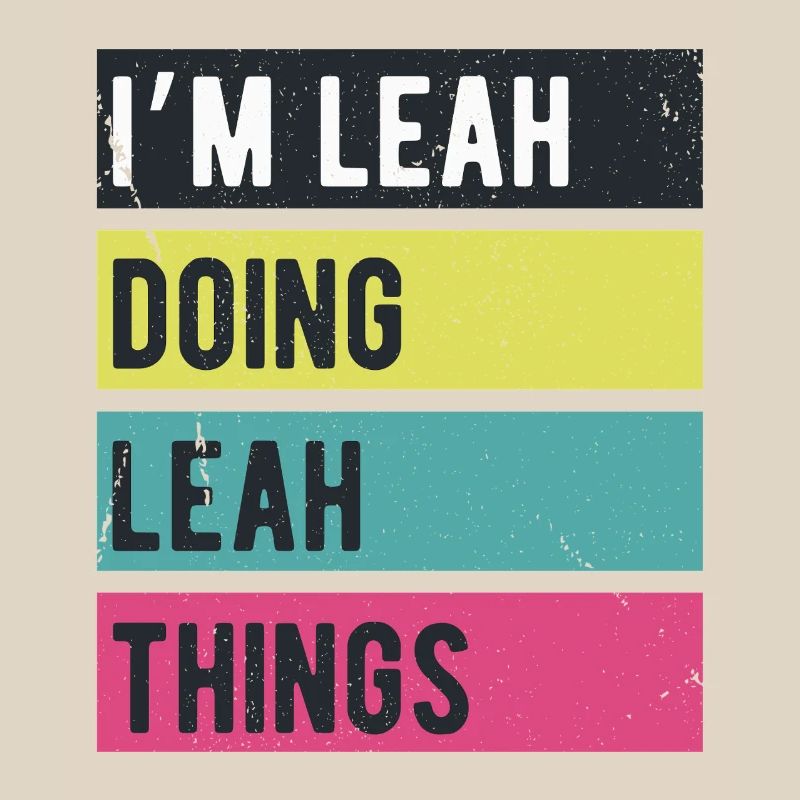I’m Leah Doing Leah Things Retro Colors