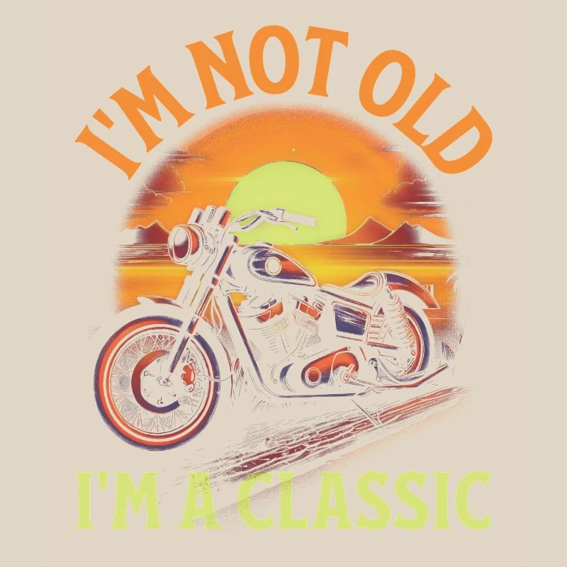 Ich bin nicht alt, ich bin ein klassisches Motorraddesign.