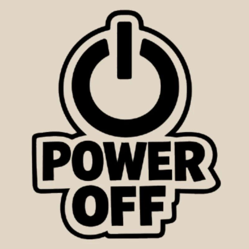 Power-Off-Icon-Tee