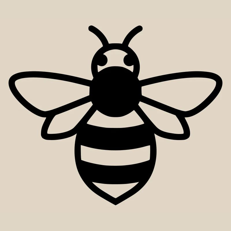 Bee Outline Drawing