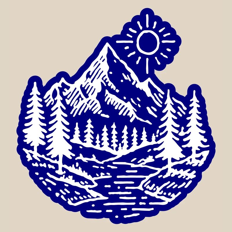Mountains Valley Landscape Forest